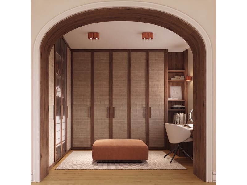 Applique ovio ocre rouge g9 aluminium moderne 10x12x14.5cm SL.3350 - Conforama B