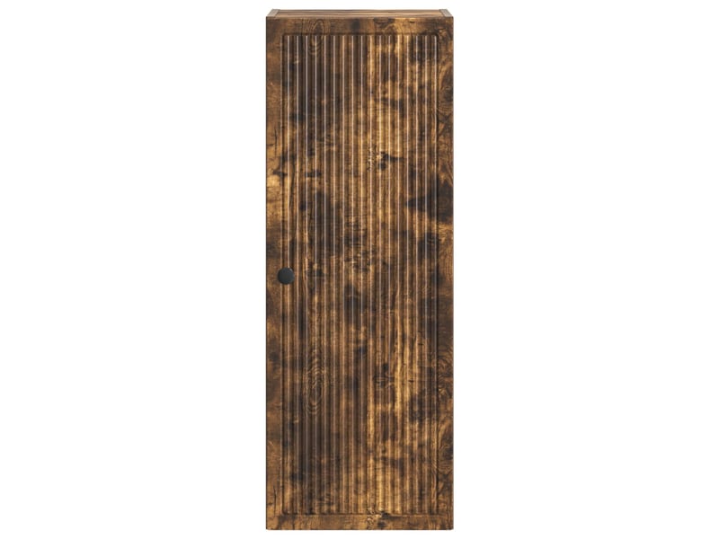  Armoire murale salon chêne fumé 33x34,5x90cm bois d'ingénierie shl4292  - Conforama D