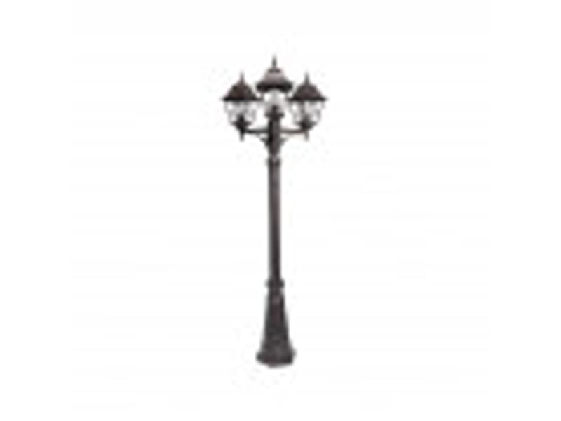 Lampadaire extérieur fabrilamp bootes 3 x e27 marron ip44 153-228 x 62 x 62 cm 149343002 - Conforama D