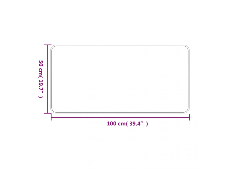  Tapis de couloir aspect sisal anthracite 50x100 cm - comfortxl 355774 - Conforama E