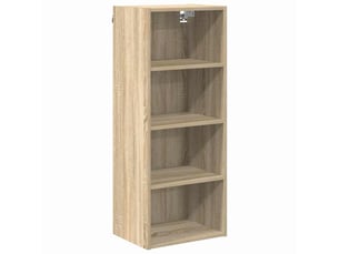 Meuble de rangement cuisine, armoire suspendue chêne sonoma 40x29,5x100cm