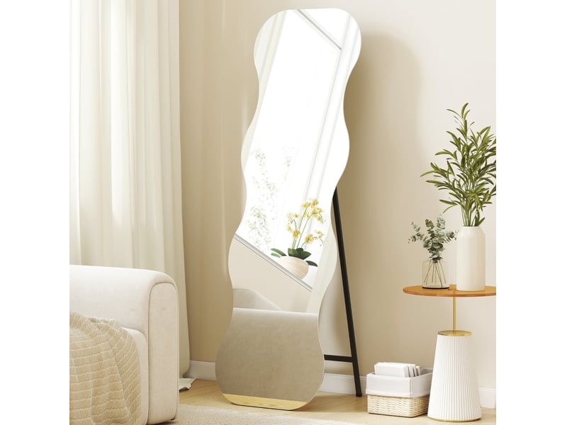  Miroir sur pied plein longueur ondulé 160 x 50 cm evryae  - Conforama B