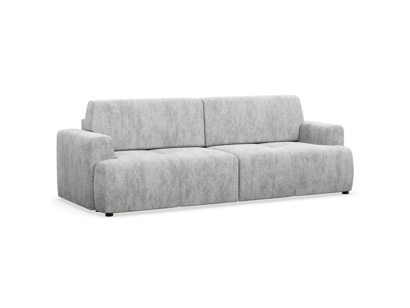  Selsey cobbly - canapé convertible - 244 cm - chenille onyx gris Cobbly - Conforama A