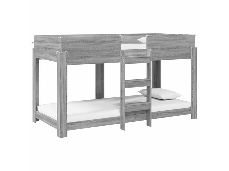  Lit superposé pour enfants - lit jeune gris sonoma 90 x 200 cm  - Conforama A