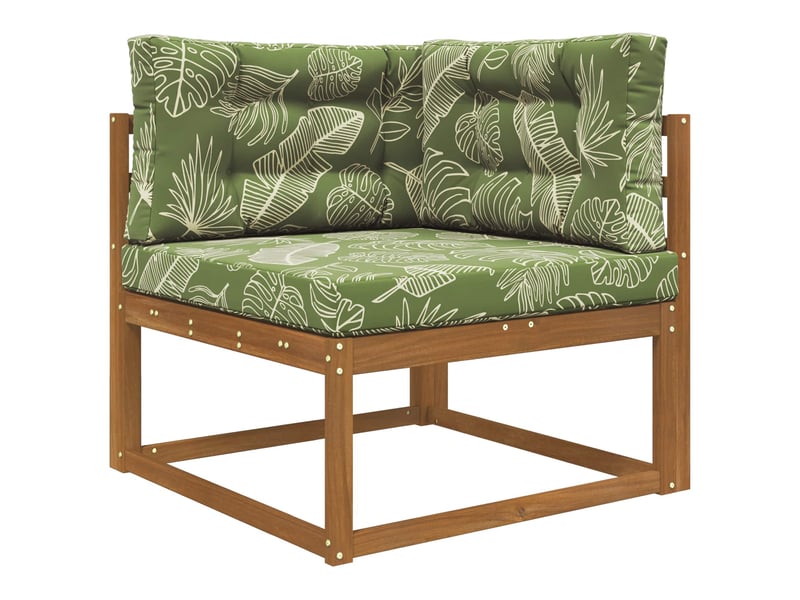  Coussin de canapé d'extérieur, coussin de chaise polyester modèle feuille cf54097  - Conforama C
