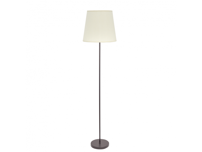  Lampadaire fabrilamp maldívas e27 coloris marron beige 175 x 40 x 40 cm 110641002 - Conforama A