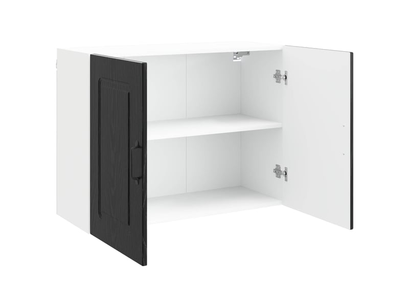  Panneau de lave-vaisselle kalmar chêne noir 80x31x60cm shl7244  - Conforama E