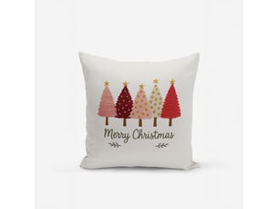 Housse de coussin rectangulaire de noël en polyester fjell