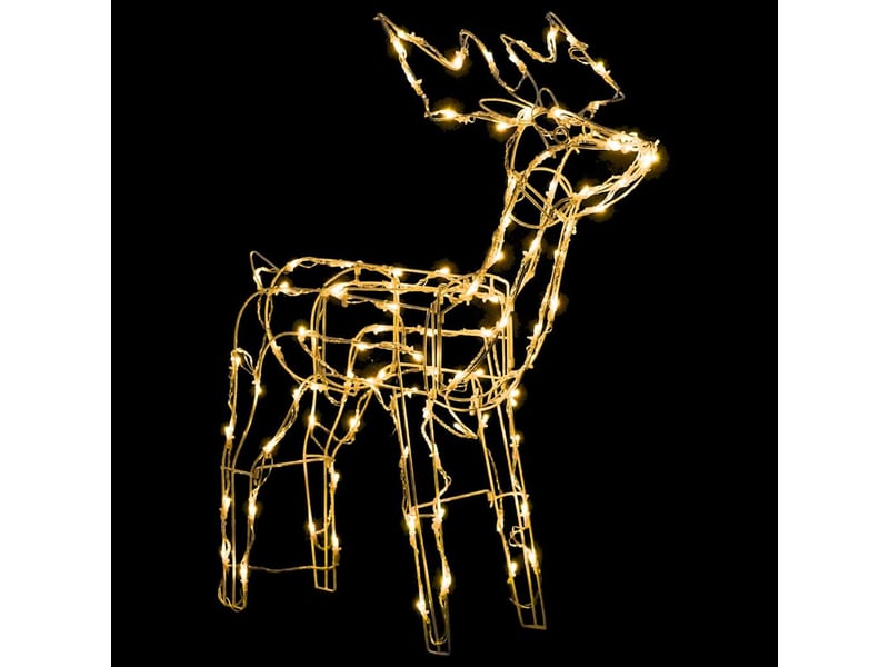  Cordon lumineux de noël 3 pcs rennes 229 led  - Conforama E