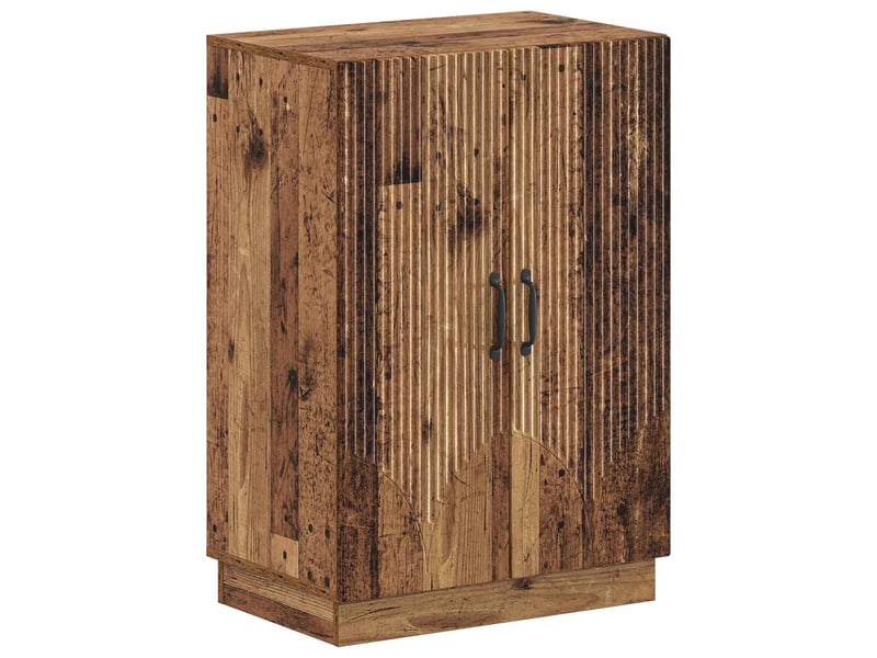  Meuble à chaussures, armoire à chaussures hoorn 59,5x39,5x87 cm bois ancien  - Conforama A