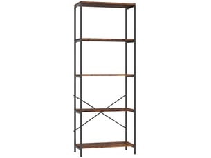 Vitrine coloris marron 79 étagère(s) <strong></strong> <strong></strong> - 79 cmx161 cm