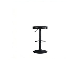 tabouret de bar assise réglable en hauteur ATELIER CONFORTIEL - noir