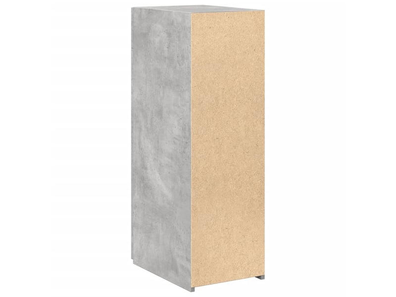  Buffet - bahut - meuble de rangement gris béton 30x42,5x93 cm bois d'ingénierie  - Conforama D