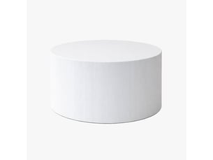 Table basse  coloris blanc MOBILIER DECO 