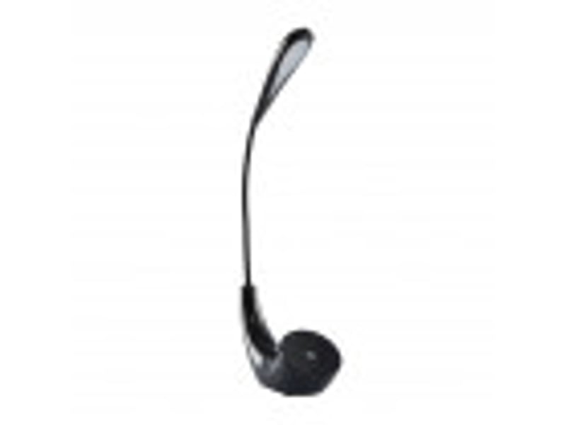  Fabrilamp ancla lampe de bureau led noire 5 w 375 lm 6000 k, flexible, tactile, 3 intensités 178671009 - Conforama B