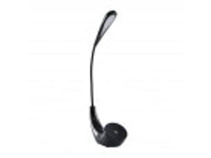 Fabrilamp ancla lampe de bureau led noire 5 w 375 lm 6000 k, flexible, tactile, 3 intensités