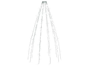 Guirlande lumineuse d'arbre de noël 150 led blanc froid 150 cm