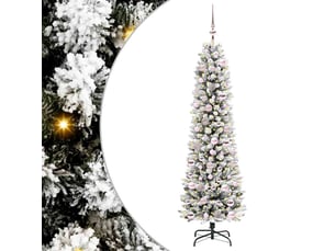 Sapin de noël - arbre de noël artificiel blanc 180 cm pvc, métal et plastique