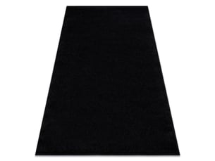 Tapis eton plus noir, unicolore, uniforme, uni 80x150 cm