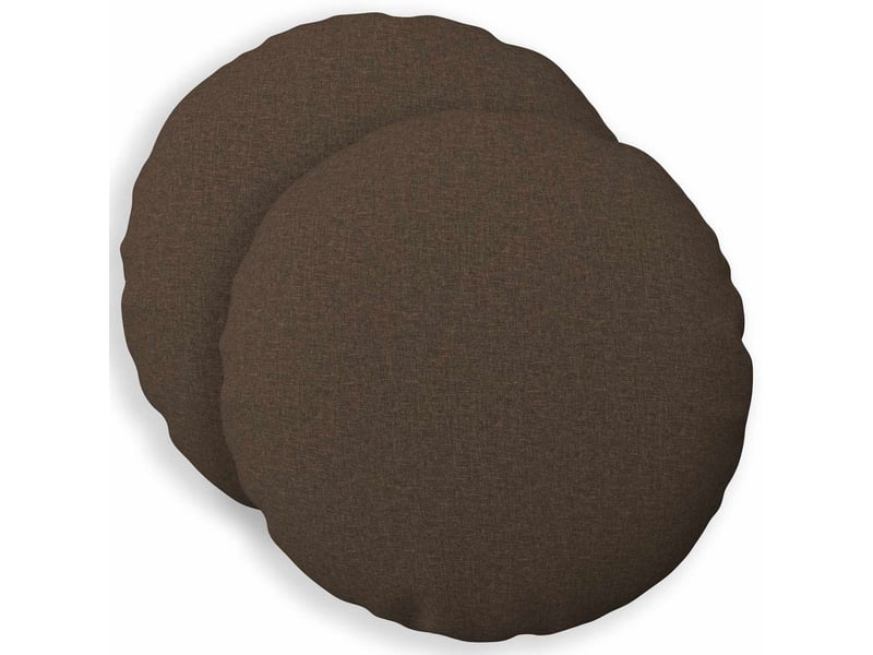 Lot de 2 coussins avec oreiller, coussins décoratifs heerlen taupe tissu cf50328  - Conforama B