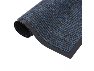 Paillasson rayé bleu 80x120 cm - comfortxl