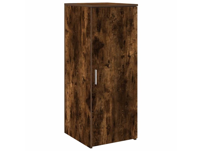  Armoire de rangement, rangement bureau chêne fumé 40x45x103,5cm bois d'ingénierie  - Conforama A