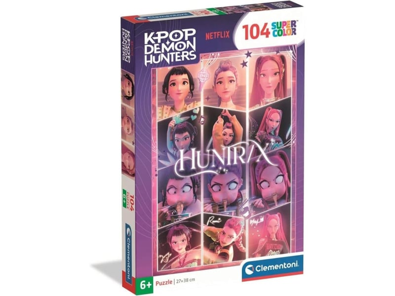  Puzzle clementoni 21763 kpop demon hunters - 104 pièces 8005125217632 - Conforama A