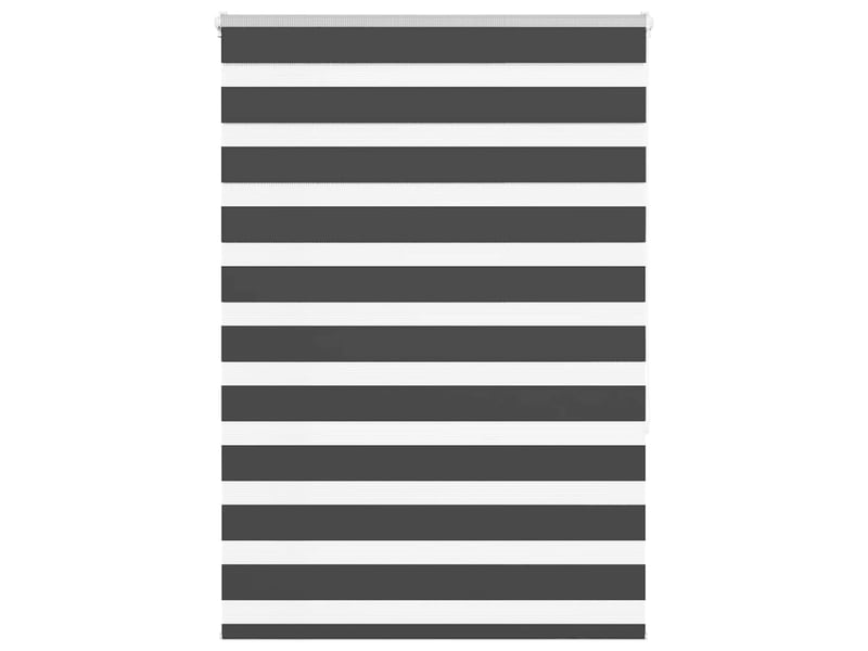  Store zèbre, store de fenêtre noir 95x150 cm largeur du tissu 90,9 cm polyester cf48950  - Conforama B