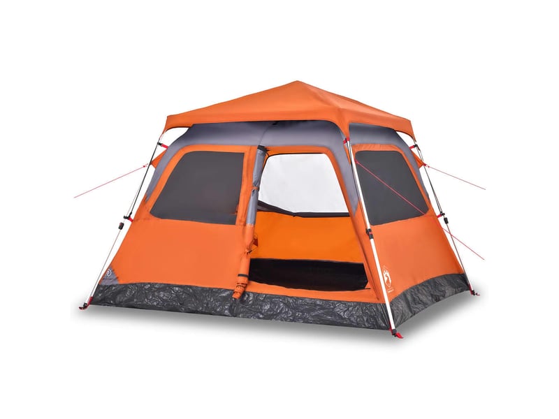  Tente de camping, tente à dôme 4 personnes libération rapide shl63817  - Conforama A