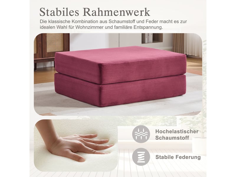  Chaise de compression en corde avec structure en métal robuste - conception ergonomique + rembourrage épais pour un confort durable. Incl. Poche HFSN-1227WR - Conforama D