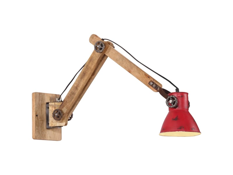  Lampe murale, applique murale 25 w rouge délavé 96x15x20 cm e27  - Conforama B