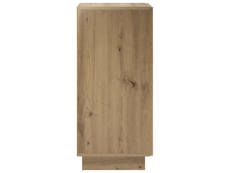  Buffet salon, buffet chêne artisanal 33,5x34,5x75 cm bois d'ingénierie shl68480  - Conforama E