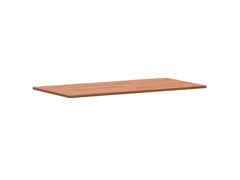  Comptoir de salle de bain, plan de travail 80x40x1,5 cm bois massif de hêtre cf65765  - Conforama C