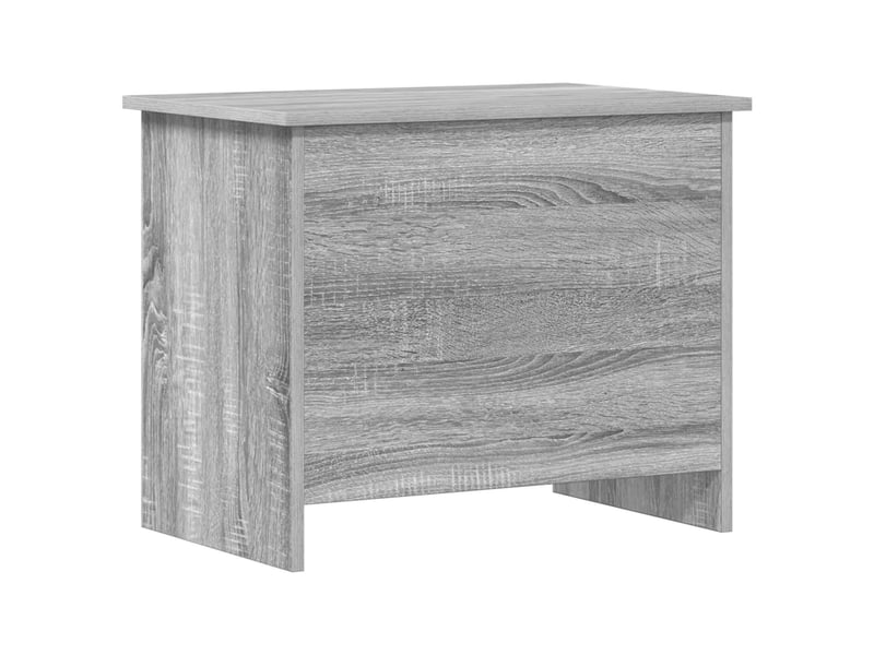 Coffre de rangement avec stockage sonoma gris 60x40x50 cm - Conforama A