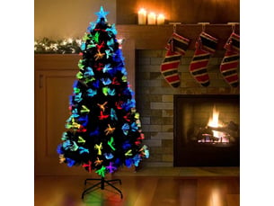 Sapin de noël artificiel, arbre de noël vert 120 cm pvc