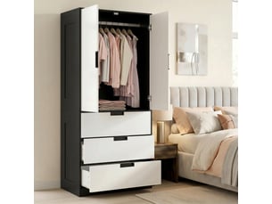Armoire <strong></strong> <strong></strong> coloris multicolore largeur 50 cm