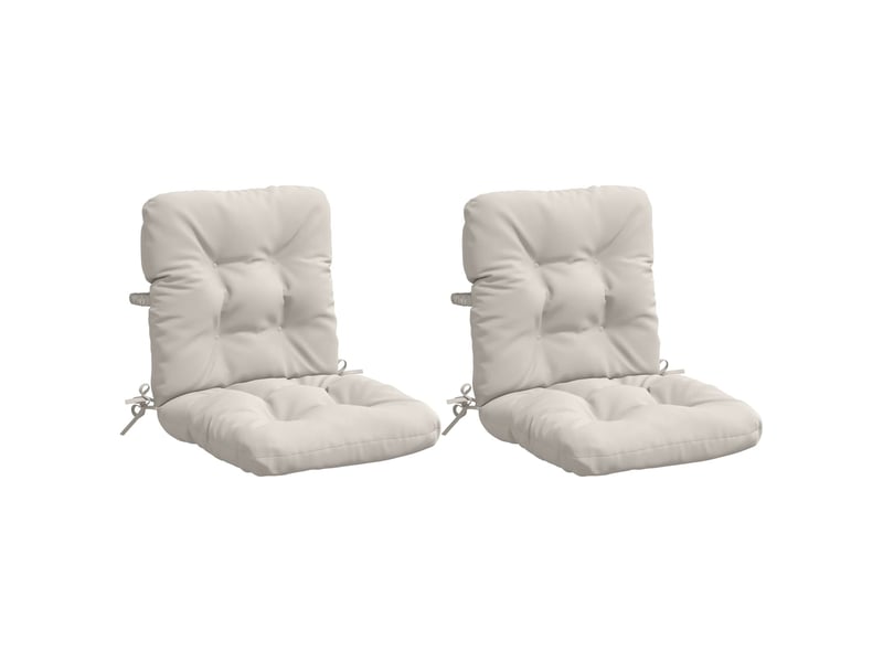  Lot de 2 coussins de chaise à dossier haut vianen cf59287  - Conforama A