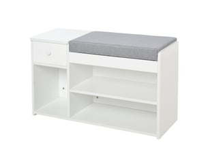 Console 1 tiroir(s)  coloris blanc <strong></strong> <strong></strong>