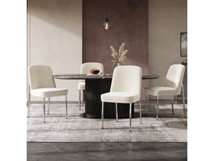 Lot de 2 chaises de salle à manger,42,5x53x82 cm,velours,beige