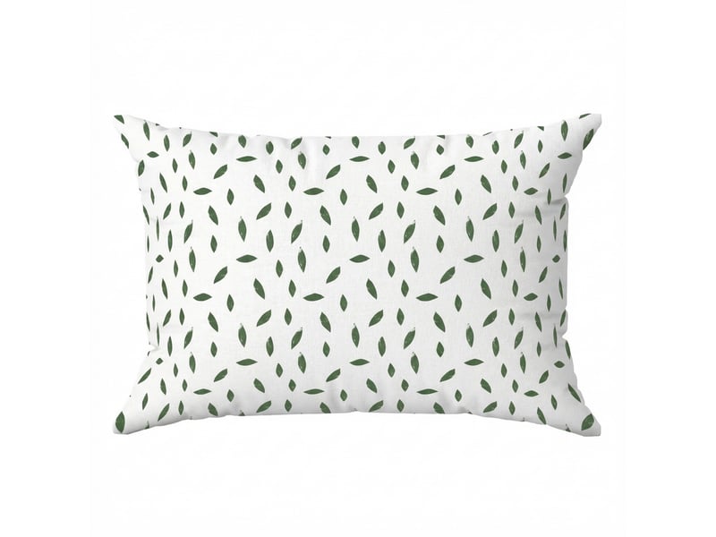  Lot 2 taies d'oreiller 50x70 cm percale de coton floral collage PD25546 - Conforama B