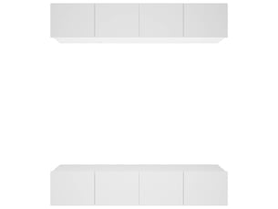 Meuble tv coloris blanc 80 cm <strong></strong>  <strong></strong>
