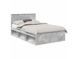 Lit 2 places 120x200cm    coloris gris