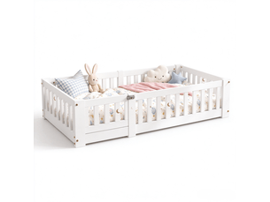 Sommier cadre à lattes 120x200 cm   épaisseur 105 cm  vendu avec sommier,sans matelas