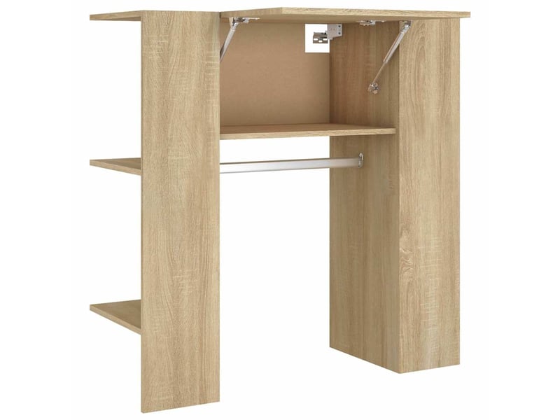  Meuble de rangement, armoire de couloir chêne sonoma 97,5x37x99 cm bois d'ingénierie  - Conforama A