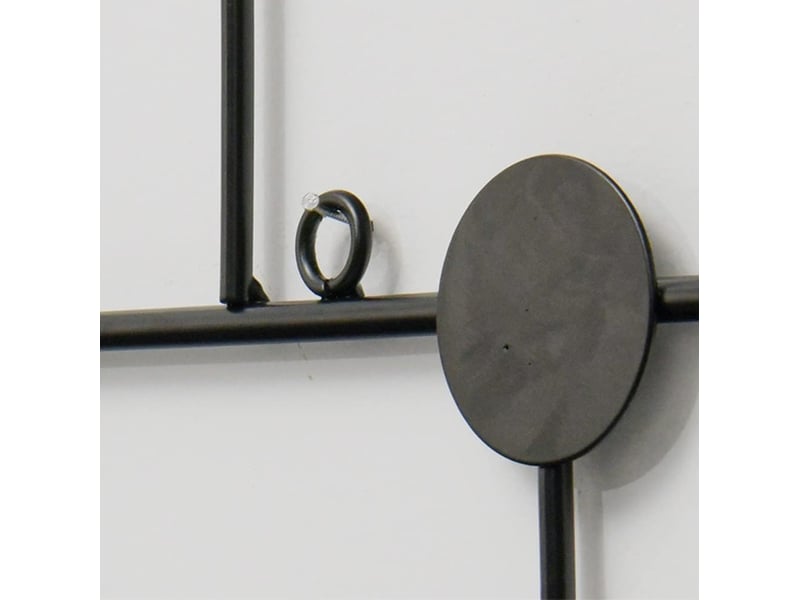 Porte-manteau mural avec 6 crochets, polyvalent, pour suspendre manteaux, sacs à dos, chapeaux, noir - xjd001167zls XJD001167ZLS - Conforama D