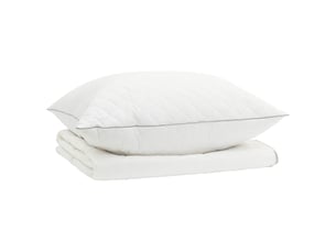 Ensemble de couette 90 % en duvet d’oie fulda 2 pcs - duvet 155 x 200 cm