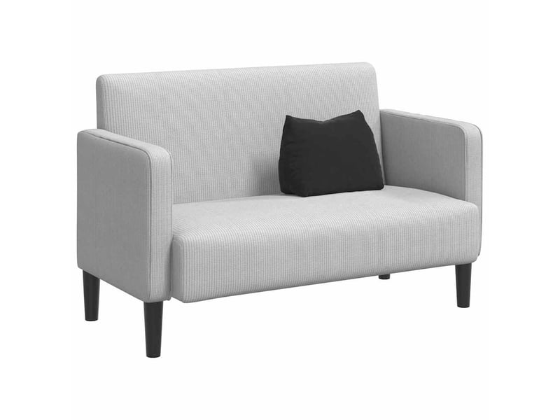  Coussin de dos, coussin de dossier noir 45 x 20 x 35 cm tissu en velours côtelé cf54836  - Conforama C