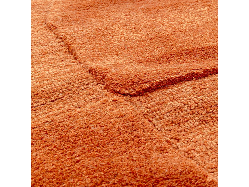  tapis flow 240x170cm orange  - Conforama C