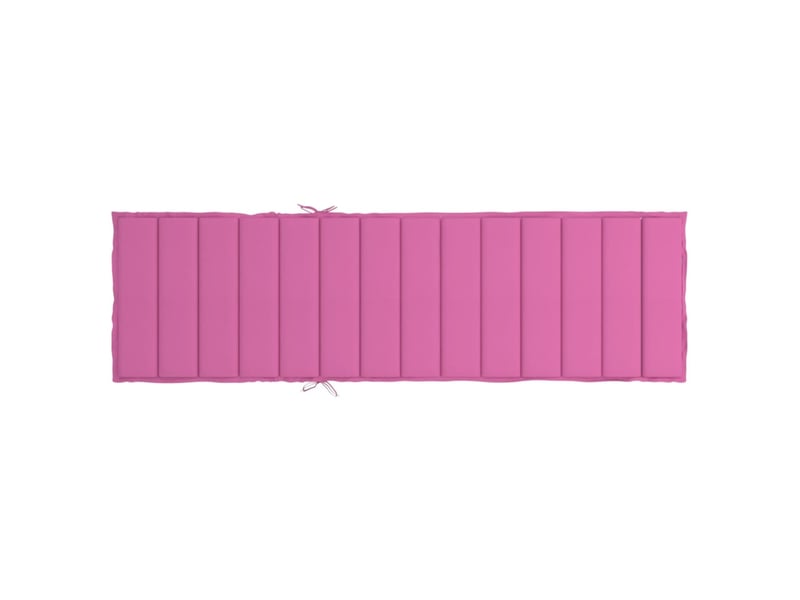  Coussin de transat, coussin pour bain de soleil tissu oxford rose 200 x 60 x 4 cm cf56244  - Conforama E