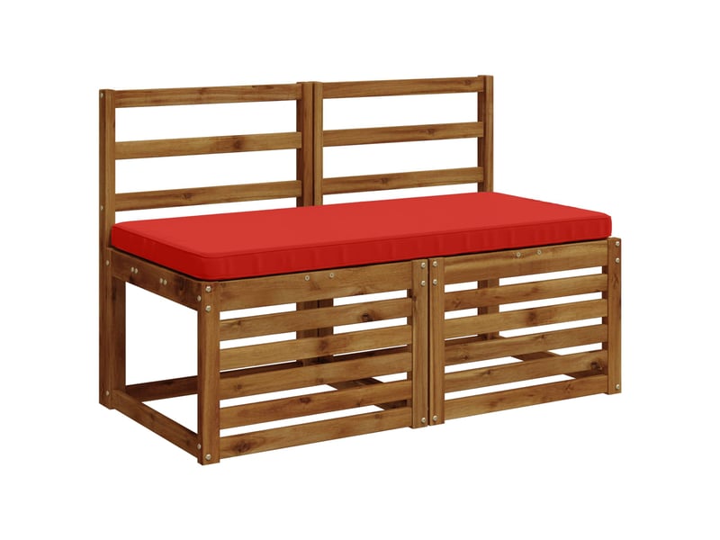 Coussin de banc, coussin d'assise, coussin pour chaisecanapé 1 pièce vught 100 % polyester rouge cf52213 - Conforama C